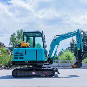 Máquina nueva, miniexcavadora pequeña EPA EURO 5 con motor, excavadora de 3,5 toneladas y 5 toneladas con accesorios de cubo - Product Image 2