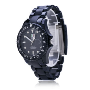 Reloj de Hombre con Función de Cronógrafo, Pantalla de Agujas, Caja Redonda, Movimiento de Cuarzo, Esfera de Cristal, Estilo Vintage de Lujo - Product Image 3