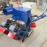 Machine de sablage routier pour la texturation des chaussées des parkings afin d'améliorer la friction de surface