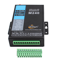 Módem Celular Industrial 4G M240 LTE CAT4 CAT1, Inalámbrico, RS232/RS485, Externo, Velocidad de Transmisión de 150 Mbps, IoT
