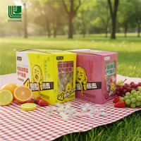 Bonbons gélifiés multicolores aux saveurs fruitées, certifiés Halal, 22g, 20 paquets en boîte, pour des collations acidulées, de l'énergie et du plaisir