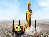 Nouvelle machine de construction hydraulique de 5,5 tonnes, foreuse de puits d'eau sur chenilles 200, diesel 106 CV Euro 5 CE