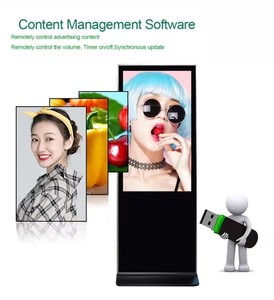 Вертикальный цифровой вывески напольный сенсорный экран ЖК-дисплей рекламы ЖК-рекламный Коммерческий цифровой дисплей вывески - Product Image 4
