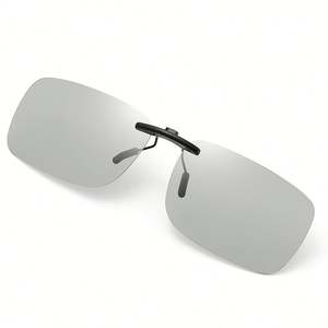 Gafas de Sol Polarizadas Fotocromáticas Cuadradas con Visión Nocturna UV400 para Hombre, Gafas de Sol con Clip para Miopía - Product Image 6