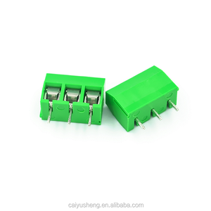 5.08 מ 'kf301 2pin 3pin מחסום מסוף בלוק pcb נקבה מחבר זכר מחבר ירוק כחול שחור כחול לבן - Product Image 2