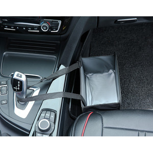 Poubelle de voiture pliable de haute qualité avec sangle de sac à dos de voyage, multicolore, légère, écologique, grande capacité, pour l'intérieur de la voiture - Product Image 5