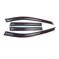Pour PEUGEOT 2008 2014-2019 Injection vent déflecteur pluie garde fenêtre visière voiture accessoires extérieurs