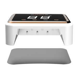 Lampe à ongles rechargeable 48W, 30 LED, plaque de base amovible, séchage rapide, lumière UV pour le durcissement du gel, sans fil, produits de manucure - Product Image 2