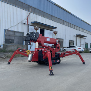 T-068 di động nhện cẩu 3 tấn 5ton 8ton 10ton Telescopic Boom 360 độ Mini Crawler thủy lực cần cẩu nâng 14m với Fly JIB - Product Image 4