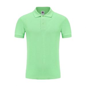 Design Summer Custom Logo Printed Two Color Office Uniform Moisture Wicking Unisex Polo Shirt for Corporate Staff - Product Image 5