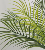 Palmier artificiel de haute qualité, petit format, pour décoration de sol, plante artificielle décorative pour remise de diplôme