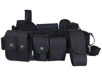 Ceinture tactique de sécurité multifonctionnelle TONMO de haute qualité 10 en 1, ensembles de pochettes pour holster de pistolet, kit utilitaire, ceinture de service pour hommes