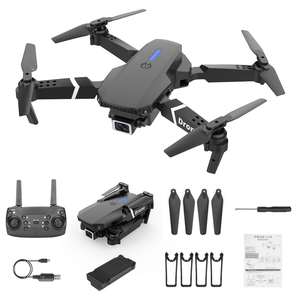E88E99 Dron Plegable con Doble Cámara, Control Remoto por Gestos, Giro de 360 Grados, Alta Relación Calidad-Precio - Product Image 1