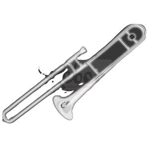 Weifang Rebon barato Bb clave diapositiva Tenor Trombone - Product Image 1