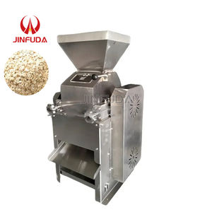 Céréales en acier inoxydable aplatissant les flocons d'avoine faisant la machine fonctionnent également pour le pressage de blé d'orge de grain de café - Product Image 1