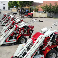 Moissonneuse-lieuse de riz et de blé autopropulsée pour petites exploitations agricoles