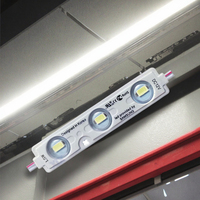 Module LED 12V 1,5W 5730 à injection, 3 puces, pour publicité