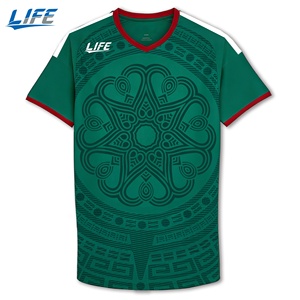 Camiseta de Fútbol de México 2026, Personalizable con Nombre y Número, Versión Jugador/Fanático, Impresión de Calidad Tailandesa, Transpirable y de Secado Rápido - Product Image 2