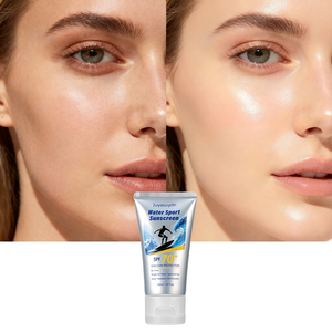<span class=keywords><strong>Crema</strong></span> <span class=keywords><strong>Solare</strong></span> SPF70+ <span class=keywords><strong>Alta</strong></span> <span class=keywords><strong>Protezione</strong></span> UV Resistente all'Acqua <span class=keywords><strong>ad</strong></span> Assorbimento Rapido Leggera per Spiaggia e Nuoto Viso e Corpo Etichetta Privata - Product Image 4