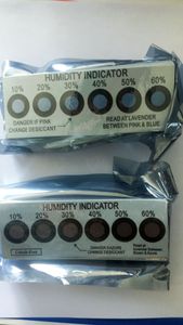 Gran oferta, tarjeta indicadora de humedad sin cobalto Reversible, papel adhesivo, pegatina de prueba de humedad - Product Image 5