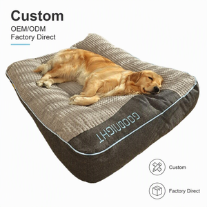 Cama para Mascotas Clásica para Todas las Estaciones, Gruesa y Cálida, para Perros Grandes, Colchoneta Resistente al Desgaste, Embalaje de Cartón, para Perros Medianos/Grandes de hasta 45 kg - Product Image 1