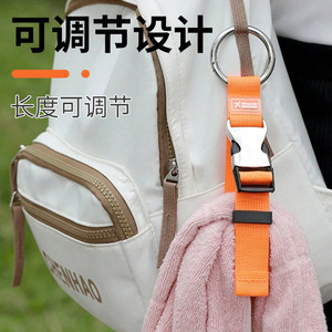 Correa de Equipaje Antirrobo Ligera para Llavero, Hebilla de Equipaje Externa Portátil para Atar y Empacar - Product Image 4