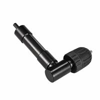 Adaptateur de mandrin d'angle droit REALMAX pour perceuse électrique, idéal pour les applications de perçage dans les espaces étroits, les coins, le bois et le métal
