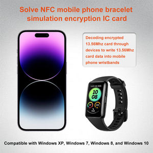 เครื่องอ่าน RFID ความถี่คู่ 125KHZ 13.56MHZ นักเขียนถอดรหัสฟังก์ชั่นการ์ดเครื่องถ่ายเอกสาร NFC PM5 IC/ID Duplicator พร้อมกุญแจ - Product Image 5