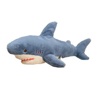 Kinqee personnalisé Super doux requin étreignant jeter oreiller usine Astm En71 mignon peluche Animal de mer en peluche Animal en peluche jouet
