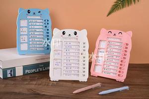 Planificateur Quotidien Multifonctionnel pour Enfants : Motivation et Développement de la Discipline Éducative pour Élèves du Primaire (Motif Dessin Animé Mignon) - Product Image 5