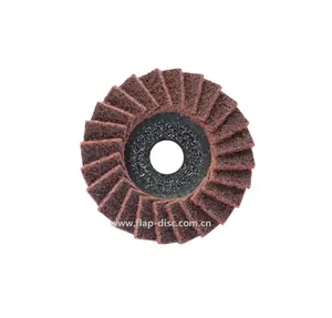 Abrasives Surface Conditioning Angle Grinder Non-Woven Flap Discs Customized OEM Stainless Steel Polishing
