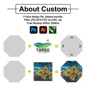 Parapluie de voyage compact moderne à ouverture et fermeture automatiques, à trois plis, avec tige en fer et tissu en fibre de verre, pour petit sac à dos - Vente en gros - Product Image 5