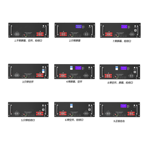 Pack de batteries lithium-ion 48V 200Ah monté sur rack, alimentation avec batteries rechargeables, solution de stockage d'énergie 48V 200Ah sur rack - Product Image 5