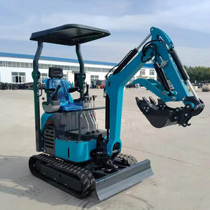 Ventas calientes Nuevo 1Ton Mini Excavadora sobre orugas 1,2 Ton Varios colores Excavadora sobre orugas 1,5 Ton Mini Excavadora pequeña - Product Image 1