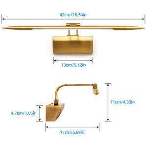 Modern 2026 New Design Indoor LED <b>Wall</b> Lamp IP44 Rated Living Room <b>Wall</b> <b>Light</b> High CRI 80 3000K/4000K/6000K Color Temp Dimmable - Product Image 6
