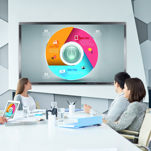 Multimedia de 65 pulgadas para suministros <span class=keywords><strong>Creen</strong></span> Pizarra blanca interactiva Suministros de monitoreo de gestos múltiples - Product Image 3