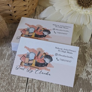 Thiệp Cảm Ơn Hoa Màu Hồng Cho Hộp Thẻ Quà Tặng Gói Trang Trí Chủ Cửa Hàng Làm Bánh Thẻ Kinh Doanh Nhỏ - Product Image 3