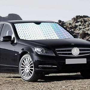 Pare-soleil de voiture, film aluminisé pour pare-brise avant, isolation thermique pour petites voitures, SUV, véhicules tout-terrain R-3920 R-3921 R-3922 R-3934 - Product Image 2