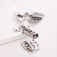 Accessoires de meubles, charnière hydraulique intégrée en acier inoxydable 304, antirouille, pour armoires de salle de bain et de cuisine