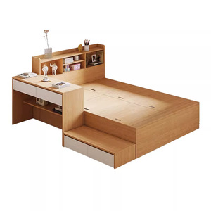 Meubles <span class=keywords><strong>en</strong></span> <span class=keywords><strong>bois</strong></span> massif pour enfants : Ensembles de chambre à coucher personnalisés comprenant lits, armoires et bureaux – Idées de conception pour petits appartements - Product Image 1