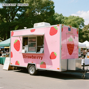 OEM Outdoor Container Catering Food Truck Trailer for Sale in USA - Product Image 4