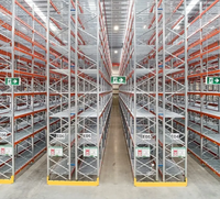 Rack à usage intensif réglable Rack d'entrepôt en métal industriel Rack d'étagères à palettes industrielles