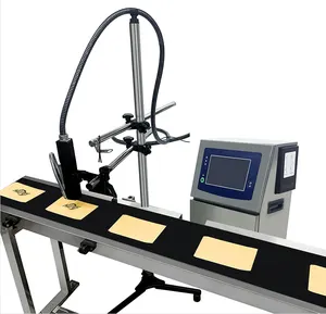 Stampante a getto d'inchiostro continuo di alta qualità per codificare la data di scadenza della macchina per stampare etichette a getto d'inchiostro