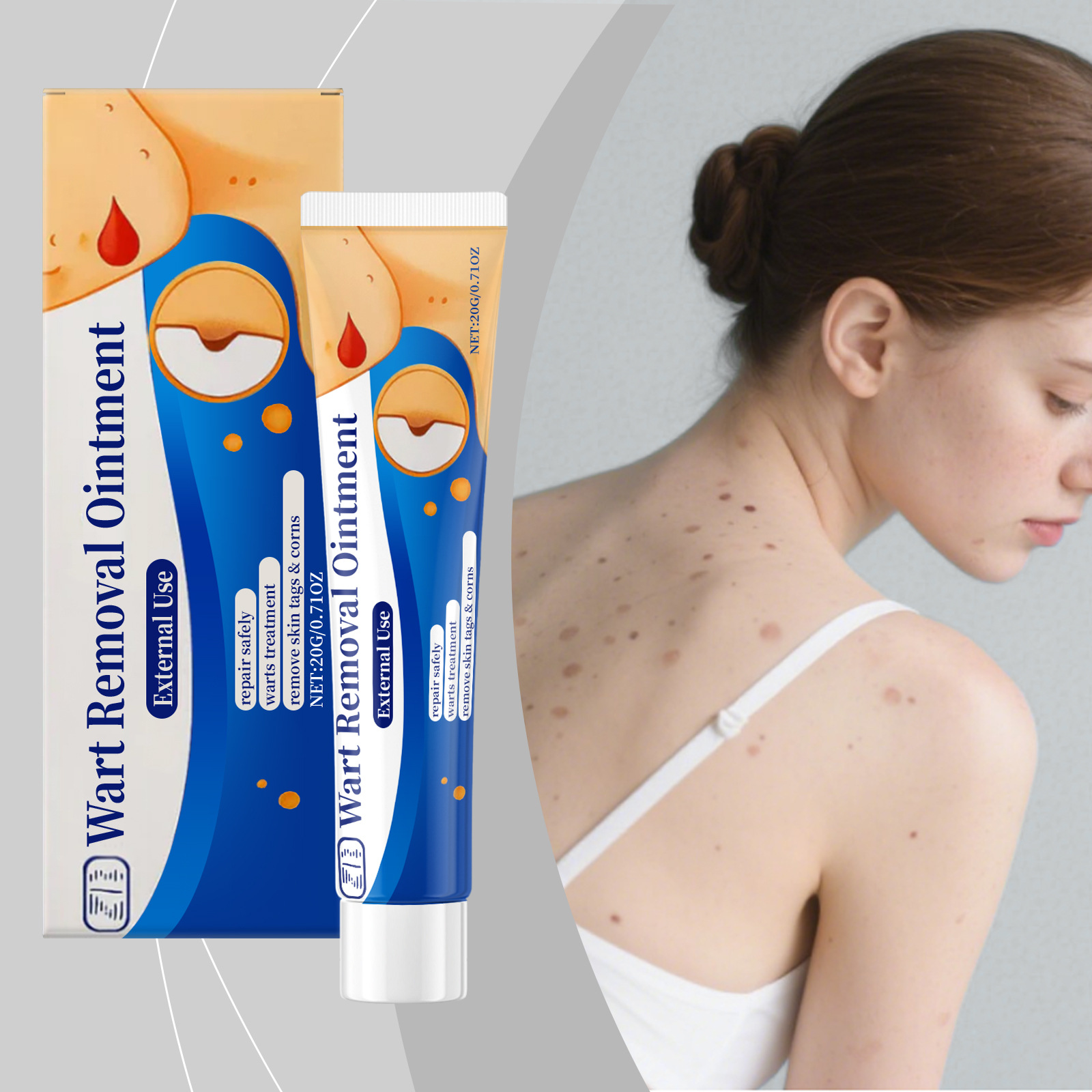 Body Care Ointment Gentle Cleanses Skin Nourishing Moisturizing and Exquisite Daily Care Made in China for All Skin Types