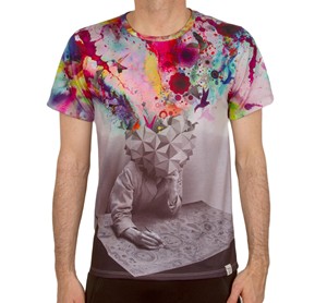 Men's Country Campaign T-<b>Shirt</b> Cheap Polyester Sublimation Election <b>Shirts</b> with Digital Printed Character - Product Image 5