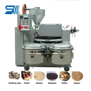 Commercial cotton seed oil presser cotton seed oil cake machine cotton seeds oil press machine with filter