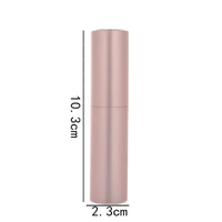 Flacon de parfum rond en verre personnalisable de haute qualité de 10 ml et 15 ml avec bouchon à vis
