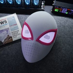 <span class=keywords><strong>Maschera</strong></span> Elettrica Luminosa in Resina <span class=keywords><strong>di</strong></span> Gwen Spider-Man e Miles Cosoi, Tema Halloween e Pasqua, Serie Universe 2 Expedition - Product Image 2