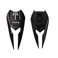 Outil de réparation de divots en acier inoxydable, nouveau design, avec marqueur de balle de golf amovible, durable et personnalisable