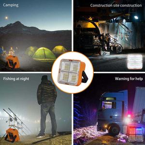 Faro Riflettore <span class=keywords><strong>Portatile</strong></span> a LED Ricaricabile con Magnete Luce Potente Lampada da Tenda da Campeggio Proiettore a Energia Solare per Esterni - Product Image 6